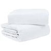 vidaXL Duvet Set with Pillow 3 pcs White Down Feather