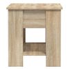 vidaXL Coffee Table Sonoma oak Engineered wood Medium Adjustable