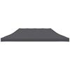 vidaXL Party Tent Roof 9.8'x19.7' Anthracite