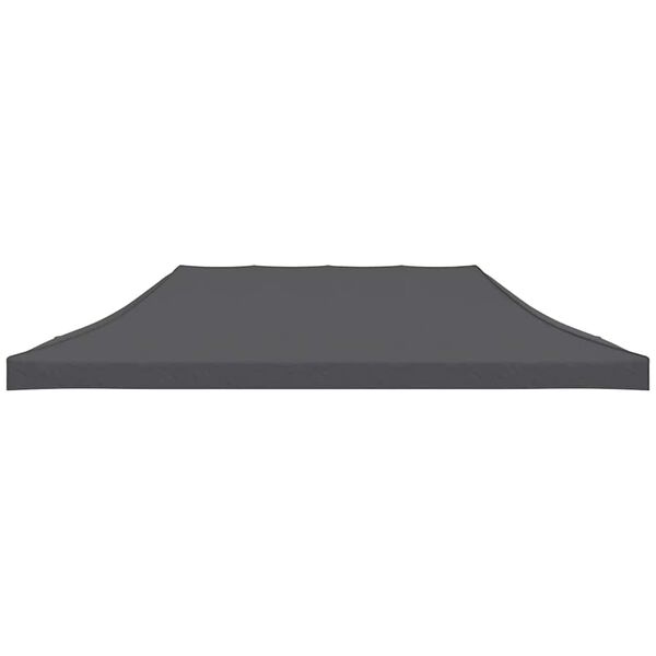 vidaXL Party Tent Roof 9.8'x19.7' Anthracite