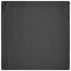 vidaXL Garden Furniture Cover Set of 2 Black Polyethylene
