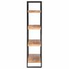 vidaXL 4-Tier Bookcase 47.2"x15.7"x70.9" Solid Acacia Wood