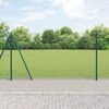 vidaXL Fence Post Green 32.81 x 3.94 ft (0.75 x 0.75 in mesh)