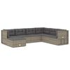 vidaXL Garden Lounge Set Grey