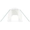 vidaXL Greenhouse White Polyethylene Large Collapsible Greenhouse