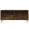 vidaXL TV Cabinet Smoked Oak Engineered wood, Eucalyptus wood
