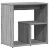 vidaXL Side Table Grey Sonoma Engineered wood Small Side Table