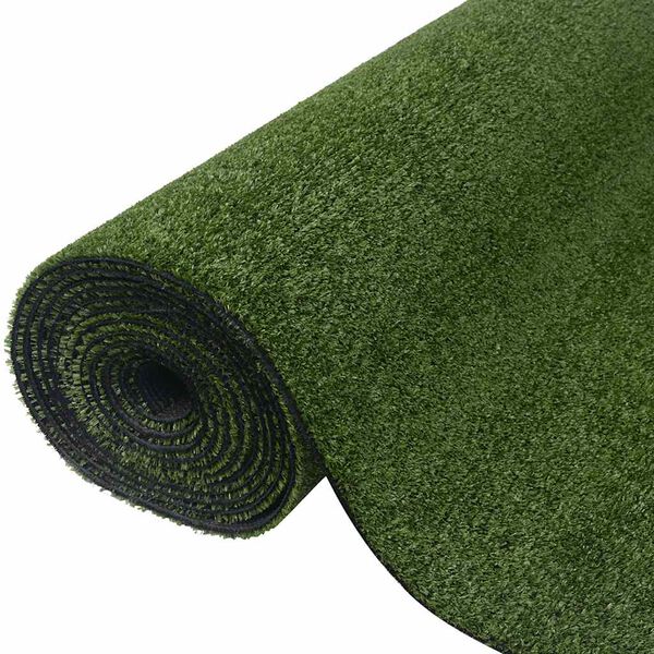 vidaXL Artificial Grass Green Polypropylene (PP) 3.3 x 16.4 ft
