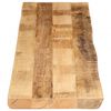 vidaXL Table Top Natural wood Solid rough mango wood 70.9 x 15.7 in