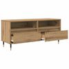 vidaXL TV Cabinet with Drawer Artisan Oak 39.37 x 13.58 x 17.52 in
