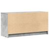 vidaXL TV Cabinet Concrete Grey Engineered Wood Medium TV Cabinet