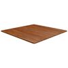 vidaXL Table Top dark brown solid oak wood 35.4 x 35.4 in Durable