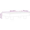 vidaXL Coffee Table Teak look Solid acacia wood 39.4x23.6x9.8 in Durable