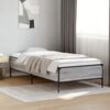 vidaXL Bed Frame Gray Sonoma Engineered Wood Single Bed Frame