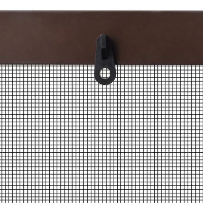 Brown Insect Screen for Windows 51.2"x59"