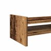 vidaXL Monitor Stand Old Wood 19.7x10.6x7.9" Engineered Wood