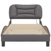 vidaXL Bed Frame Grey