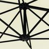 vidaXL Parasol Sand Polyester, Metal 118.1 in diameter Tiltable