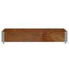 vidaXL Pallet Collar Brown 47.2x31.5" Solid Wood Pine