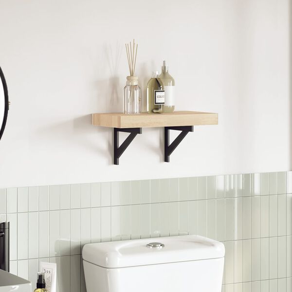 vidaXL Table Top Natural Wood Solid Acacia Wood 15.8 x 7.9 x 1.6 in