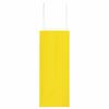 vidaXL Paper Bags 250 pcs with Handles Yellow 21x11x28 cm