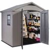 Keter Garden Storage Shed Beige Polypropylene with steel reinforcement
