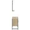 vidaXL Bathroom Cabinet Set Sonoma Oak Engineered Wood