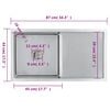 vidaXL Handmade Kitchen Sink Stainless Steel