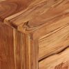 vidaXL TV Cabinet Natural wood Solid acacia wood Standard TV Cabinet