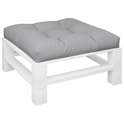 vidaXL Pallet Sofa Cushion Gray 31.5"x31.5"x3.9"