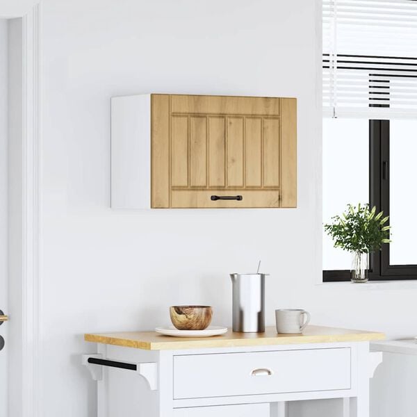 vidaXL Kitchen Wall Cabinet Artisan Oak Engineered Wood Medium