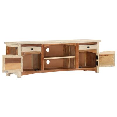 vidaXL TV Cabinet 47.2"x11.8"x15.8" Solid Reclaimed Wood