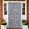 vidaXL Fly Curtain Silver 39.4x78.7" Chenille
