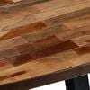vidaXL Coffee Table Natural Wood Reclaimed Teak Wood 47.2 x 23.6 x 11.8 in