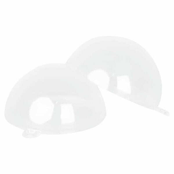 vidaXL Christmas Bauble Set 25 pcs Transparent Ø 3.94 in