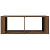 vidaXL Coffee Table Brown Oak Engineered Wood 39.4 in x 19.7 in x 14.2 in