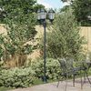 vidaXL Garden Light Vintage Brushed Green 22.44 x 19.29 x 94.88 in