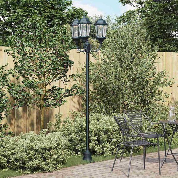 vidaXL Garden Light Vintage Brushed Green 22.44 x 19.29 x 94.88 in