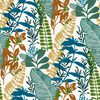 Noordwand Wallpaper Blue and Green Nonwoven 32.8 feet roll
