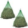 vidaXL Hay Net Set of 4 Green 100% Polypropylene 29.5x19.7 in Hay Net