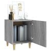 vidaXL Bedside Cabinet Set of 2 Grey Sonoma Engineered Wood