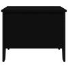 vidaXL Coffee Table Black Engineered wood 39.4 in x 20.1 in x 15.7 in