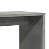 vidaXL Side Table Concrete Grey Engineered Wood Small Side Table