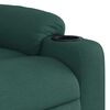 vidaXL Massage Recliner Chair Dark green