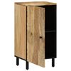 vidaXL Side Cabinet Brown Solid mango wood, engineered wood, iron
