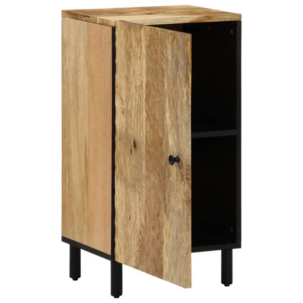 vidaXL Side Cabinet Brown Solid mango wood, engineered wood, iron