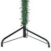 vidaXL Artificial Half Christmas Tree Green PVC 47.2 in