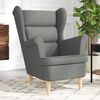 vidaXL Armchair Dark Grey