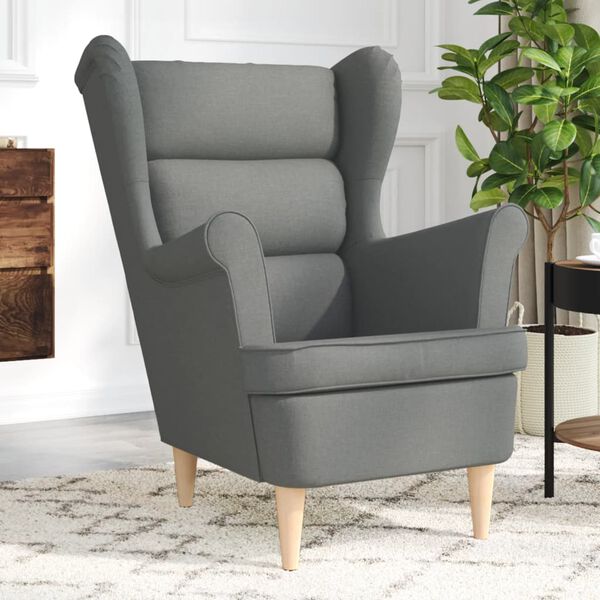 vidaXL Armchair Dark Grey