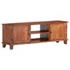 vidaXL TV Stand Honey Brown 47.2"x11.8"x16.1" Solid Wood Acacia